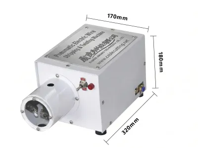 Halvautomatisk pneumatisk elektrisk trådstrip- och tvinnmaskin WPM-200