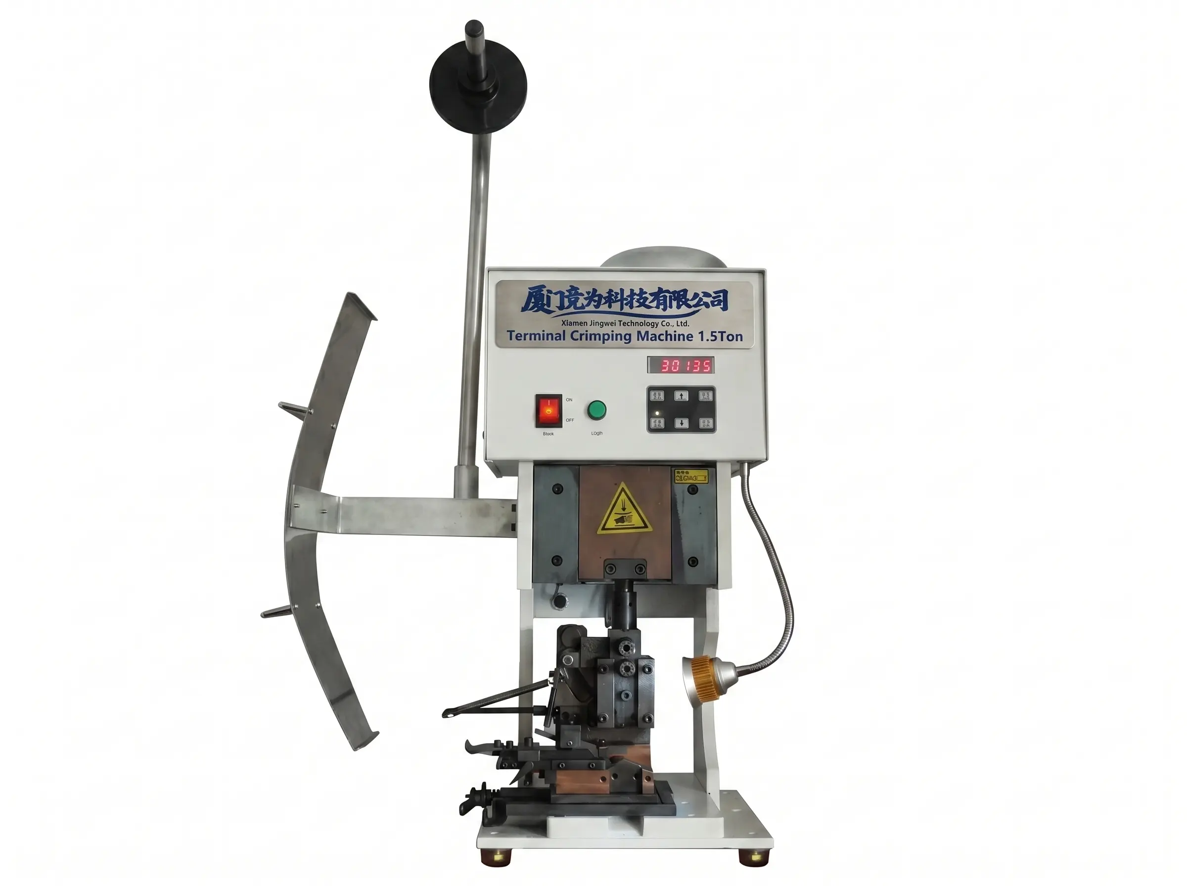 WPM-1500S – Automatisk terminalkrimpmaskin för effektiv kabelproduktion