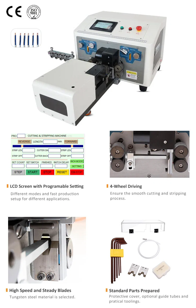 Full Automatic Electric Wire Stripping Machine, Wire Stripping Twisting Machine, Cable Cutting And Stripping Machine Electric Wire Stripping Machine, Copper Cable Stripping Machine, Wire Stripping Twisting Machine, Outer Jacket And Core Wire Stripping Machine,Cable Cutting And Stripping Machine, Flat Cable Stripping Machine, Multi Core Cable Stripping Machine Helautomatisk elektrisk avtagningsmaskin, trådavskärmningsmaskin, kabelavtagningsmaskin, elektrisk avtagningsmaskin, kopparavtagningsmaskin, trådavtagningsmaskin, trådavtagningsmaskin, yttermantel- och kärnavtagningsmaskin, kabelskär- och avtagningsmaskin, platt kabelavtagningsmaskin, flerkärnig kabelavtagningsmaskin, flerkärnig kabelavtagningsmaskin