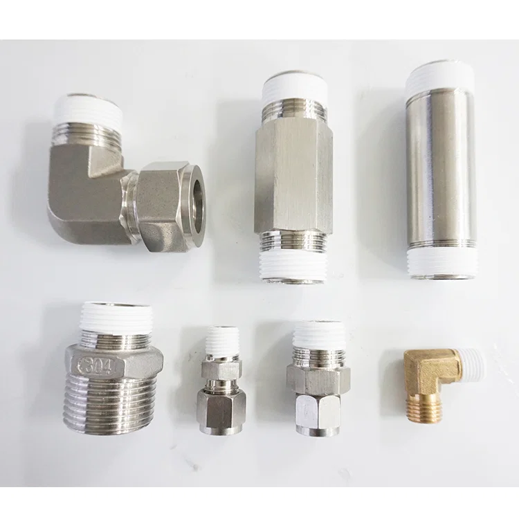 Exempelvisning av rörgängor PTFE tejplindningsmaskin, rörgänga Teflon tejplindningsmaskin, ventilkopplingar Teflon tejp lindningsmaskin, skruvfogar PTFE tejp lindningsmaskin, VVS kopplingar Teflon tejp lindningsmaskin, vattenrenare anslutning TEFLON tejplindningsmaskin, hydrauliska oljerörskopplingar 