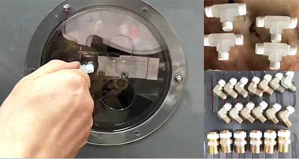 Rörgänga Teflonbandlindningsmaskin