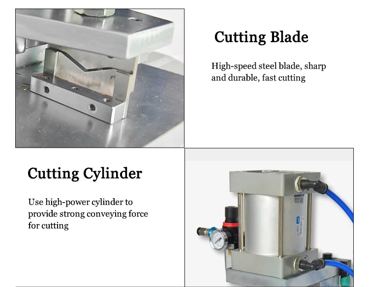Stor kabelskärmaskin, ny energibilens kabelskärmaskin, trådavskärningsmaskin 