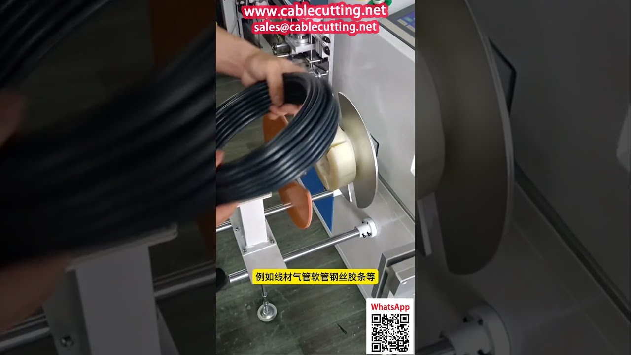 5-i-1 Automatisk Trådbearbetningsmaskin – Räkning, Stapling, Lindning, Kapning, Bindning