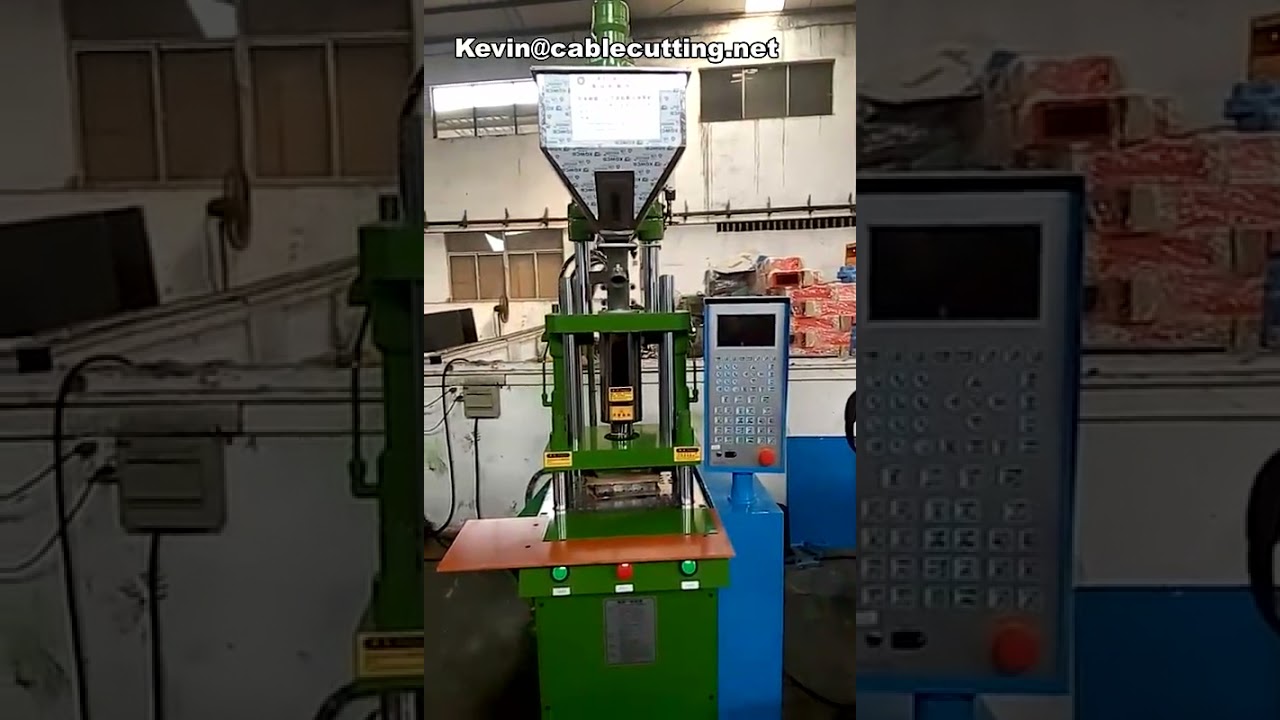 Vertikal formsprutningsmaskin 35 ton – Perfekt för småföretags tillverkning