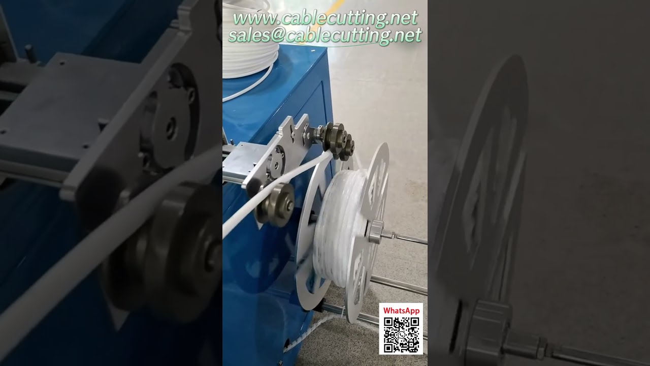 Allt-i-ett slanglindningsmaskin – precisionsmätning, traversering och kapning
