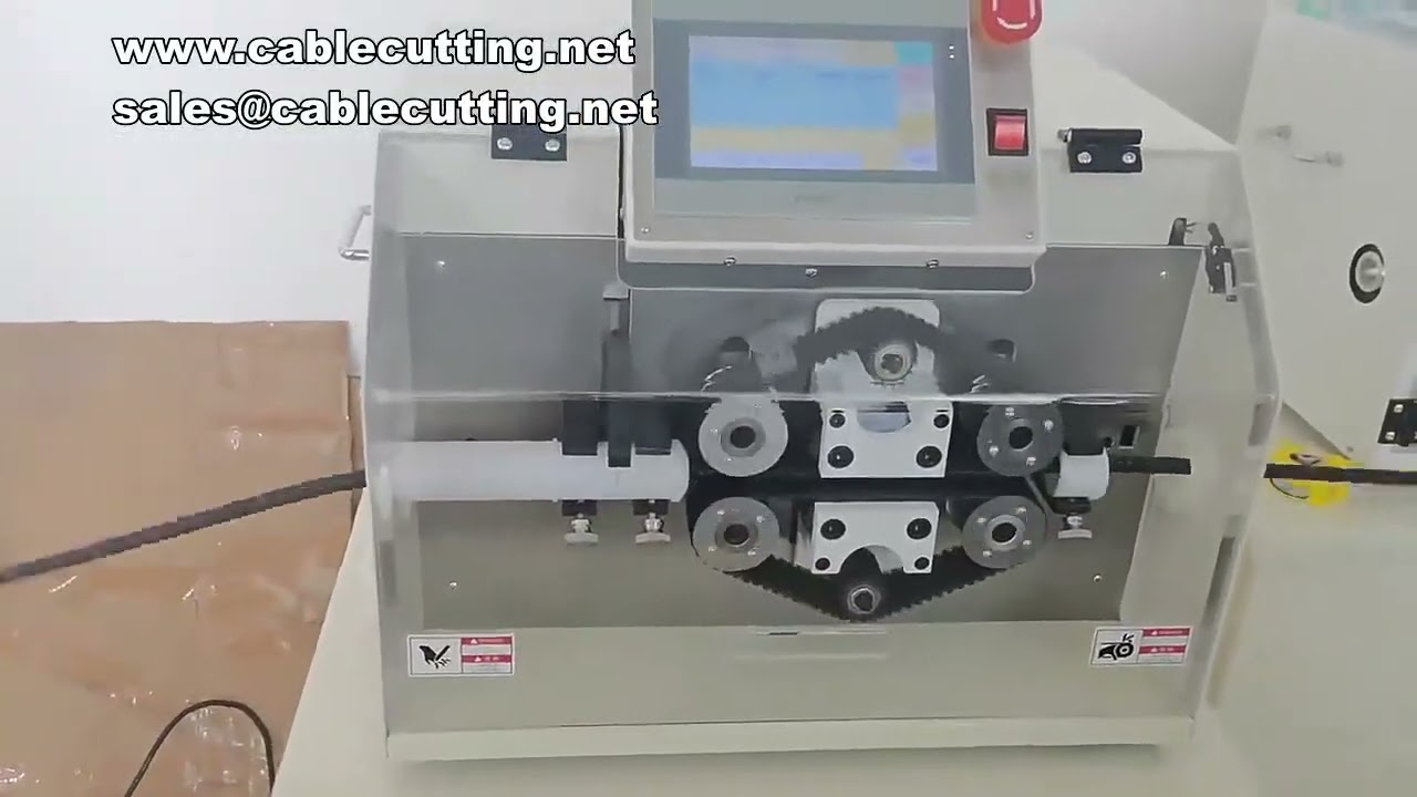 Automatisk kapmaskin för bälgar, vaxrör och krympslang | Effektiv produktion