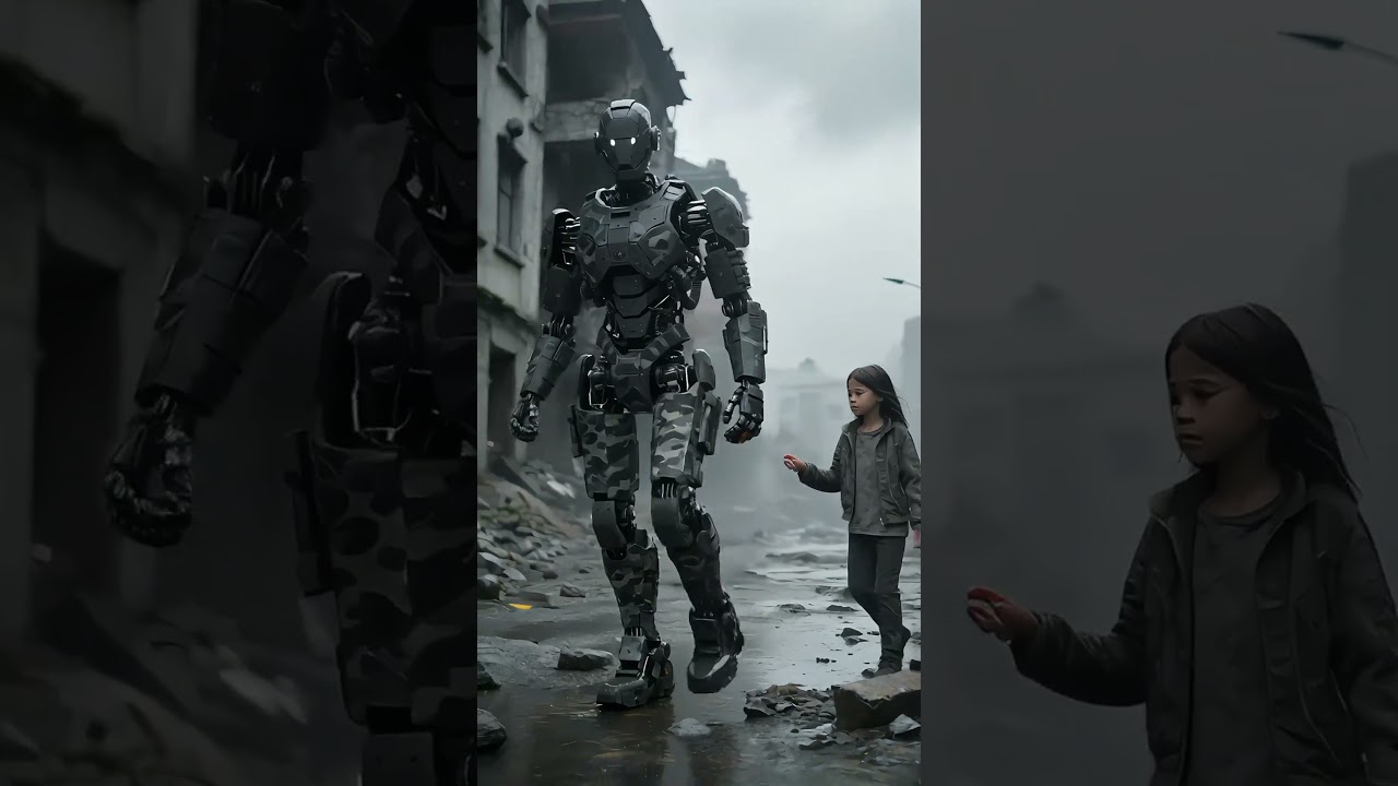Robot och sökhund i samarbete – lyckad räddning av liten flicka