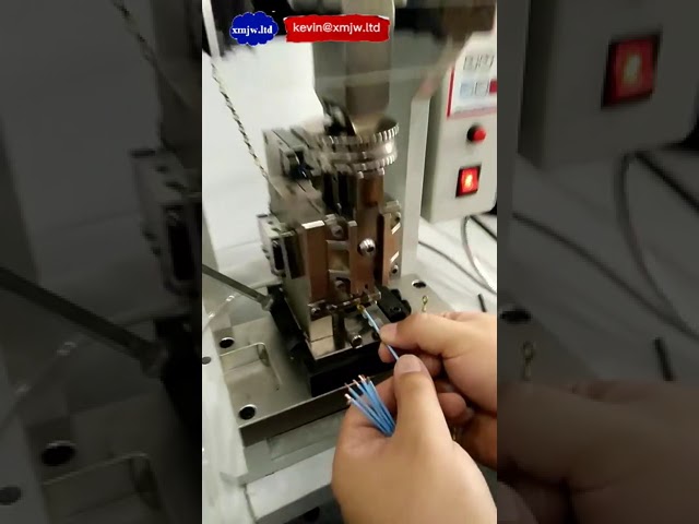 Automatisk krympmaskin för kabelanslutningar – med europeisk applikator