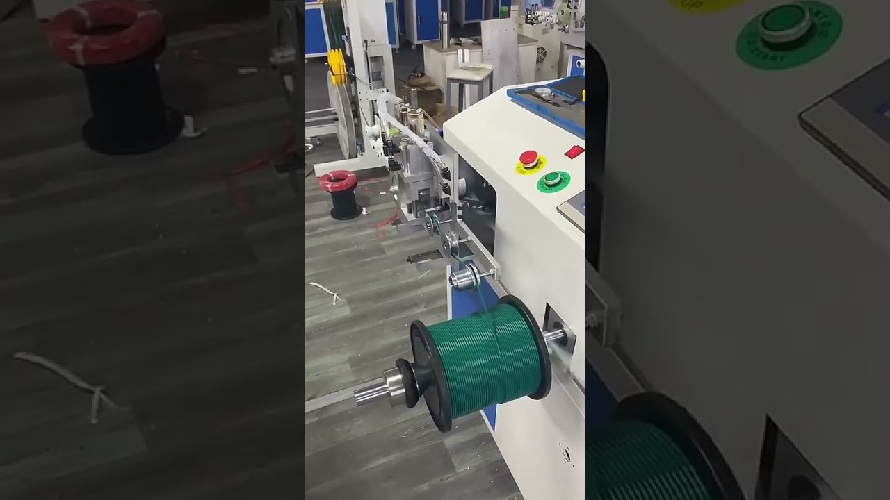 Automatisk precisionslindning & tejpning för vattenbeständiga flatkablar – flätad kabelhantering