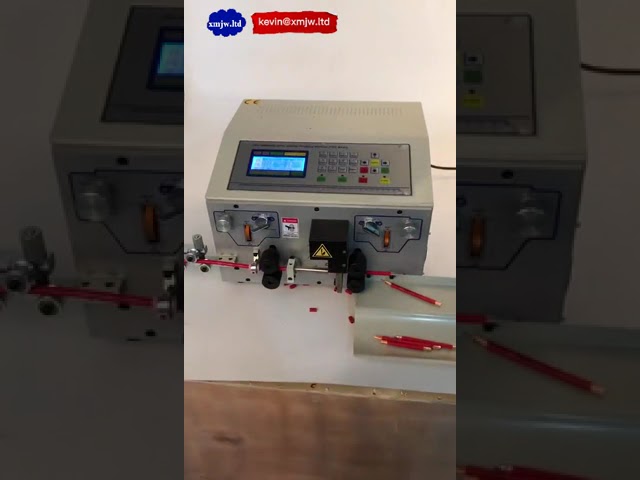 Automatisk kabelavisolering & kapning för 25 mm fyrkantskabel – Högprecisionsmaskin