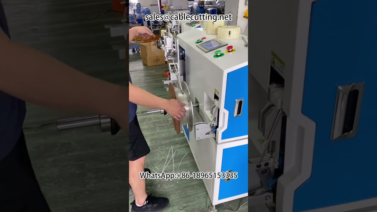 Automatisk räkning & återlindning av PU-luftslang – hålspole på plastskiva #luftslang #slang #pneumatik