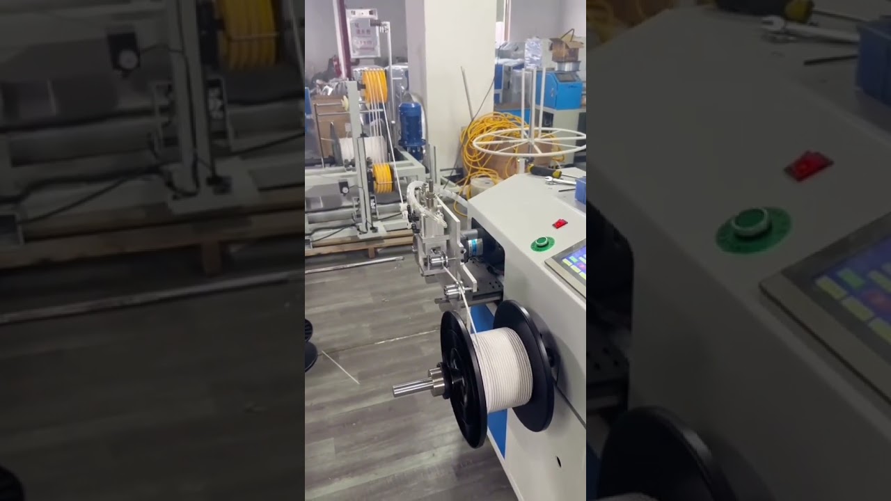 Precisionsspolning & Snygg haspling av bobinhaspel för koaxial- & skärmade ledningar