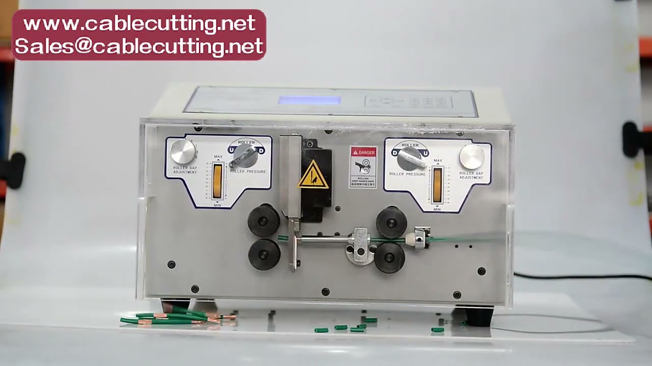 Automatisk trådavskalningsmaskin 300W – Precisionsavskalning & kapning 0,1–10 mm²