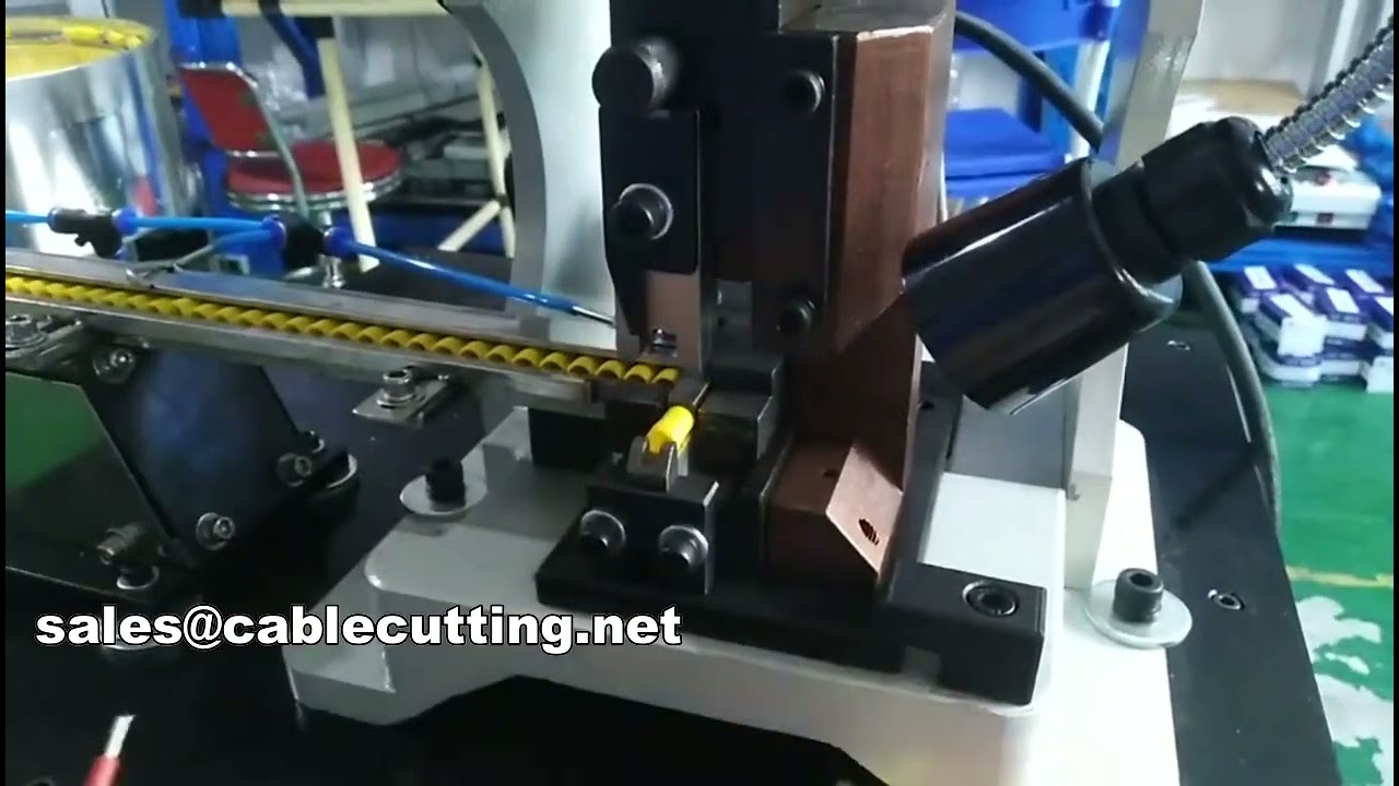 WPM-160: Krympmaskin för lösa terminaler med vibrationsmattning – effektiv automation