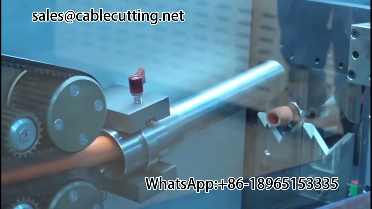 Automatisk roterande knivavskalningsmaskin | Automation & kabelstamsutrustning