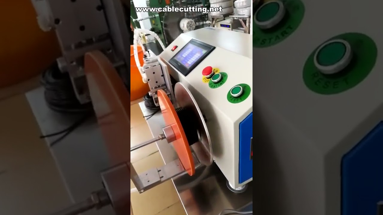 Automatisk bordslindningsmaskin för meterlindning – trådskärning och lindning med automatisk inriktning