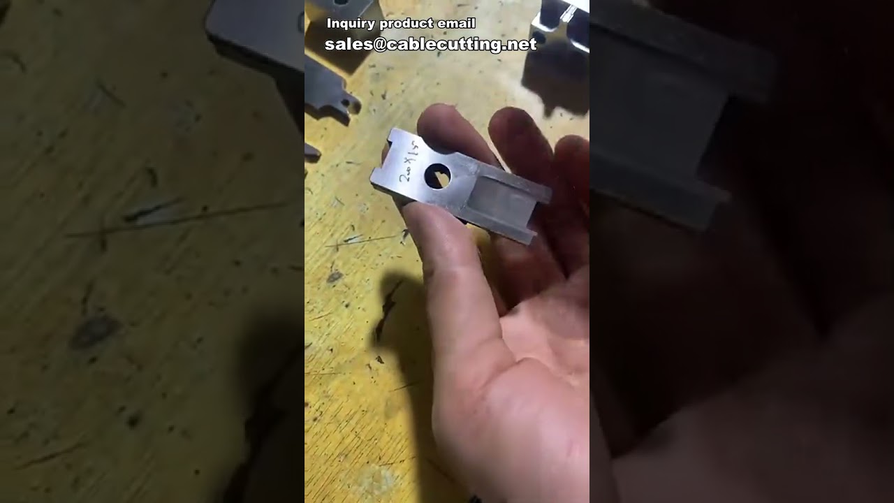Crimpingblade för terminalmaskiner – Precisionsverktyg för kabelskarvar
