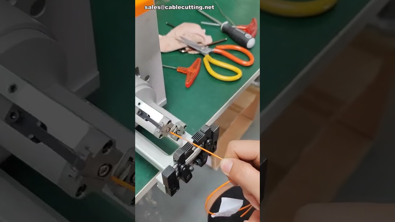 Koaxialkabelavskalningsmaskin för transformatortråd – perfekt för fabrik och DIY #fabrik #maskin #gördetjälv