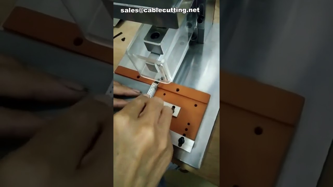 Automatisk crimpmaskin för IDC flatkabel 2,54 mm – effektiv pressning