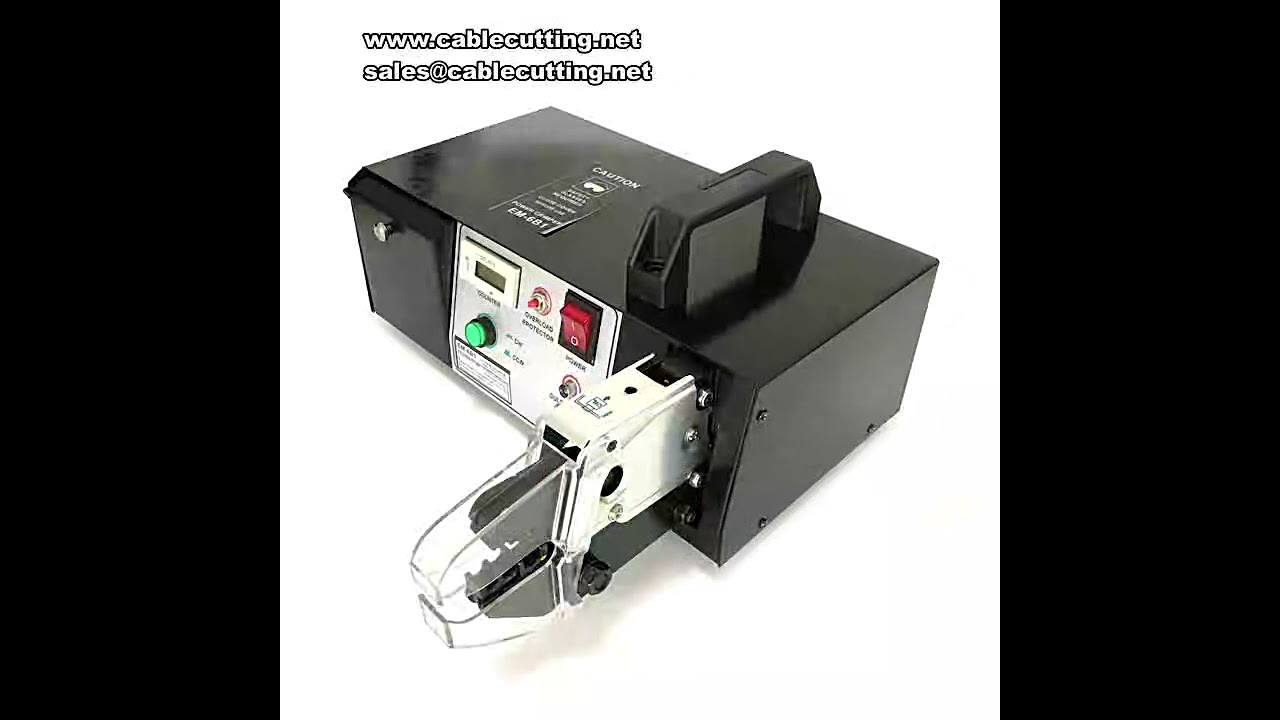 EM 6B2 & EM 6B1 Automatiska Terminalkrimpningsverktyg 0,25–10 mm² med Utbytbara Pressbackar