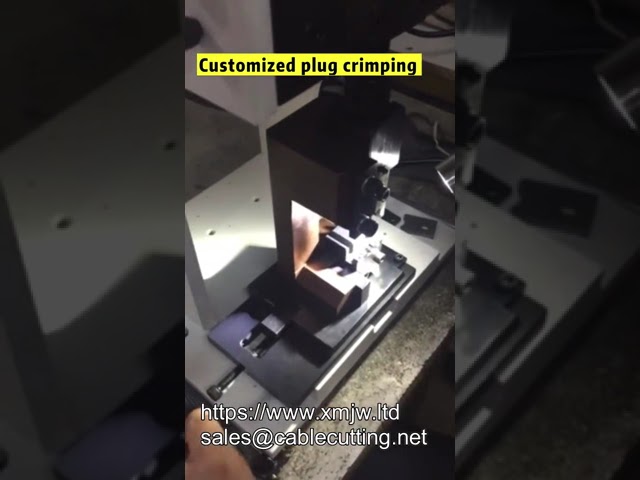 WPM 2000 Halvautomatisk Krimpningsmaskin för Kopparkabelanslutningar