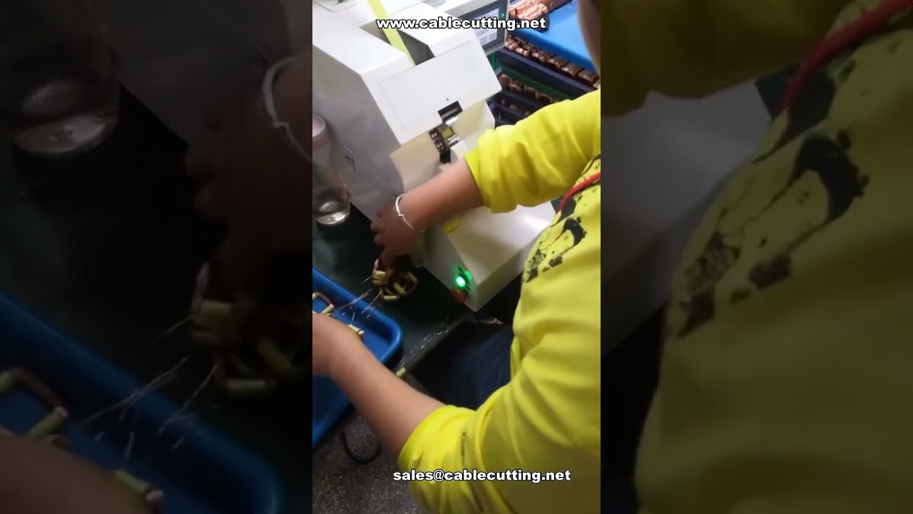 Höghastighetslindning av spolar – över 800 st/timme möjligt! # AutomationDemo