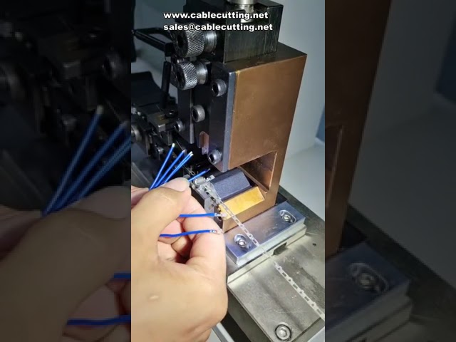 2-tons elektrisk kabelkrympmaskin – JST semi-automatisk terminalkrympare med Euro-krympning