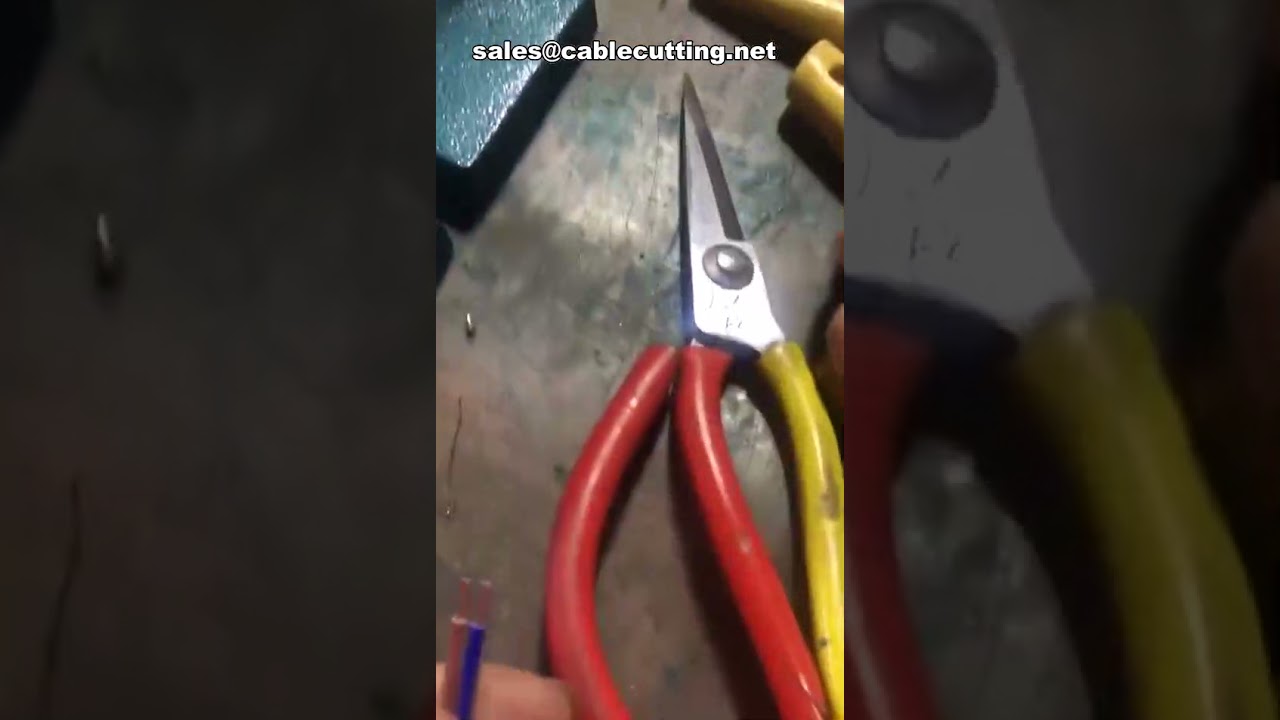 Automatisk kabelavskalningsmaskin & klippmaskin för koppartråd – Hög hastighet & precision