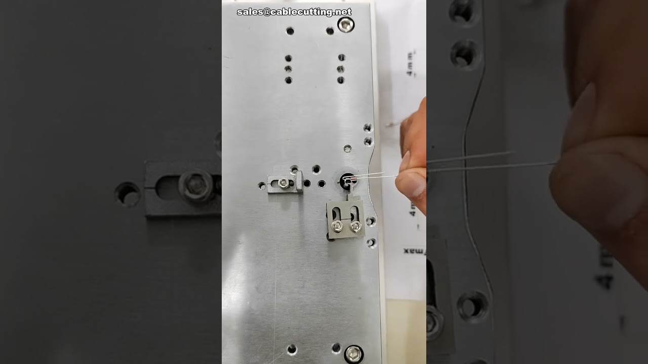 Automatisk maskin för formning av motståndsben & trådbockning | Fabriksautomation