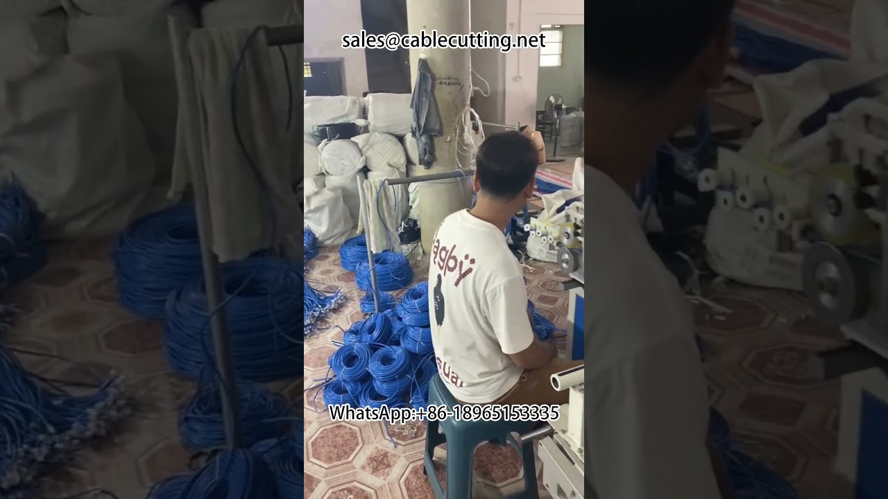 Trådlindningsmaskin för nätverkskablar | Effektiv trådbearbetning