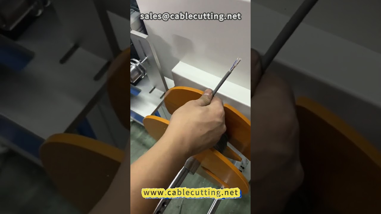 HD-76 – Automatisk mätning, sortering, kapning och lindning av kablar | Effektiv kabelhantering