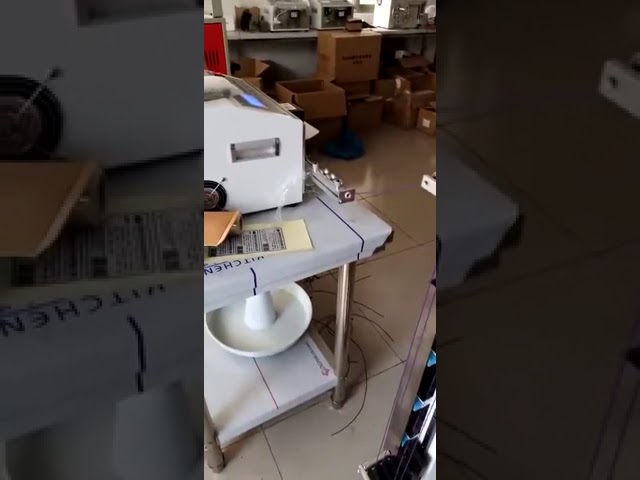 Kabelmatningsmaskin med steglös hastighetsreglering