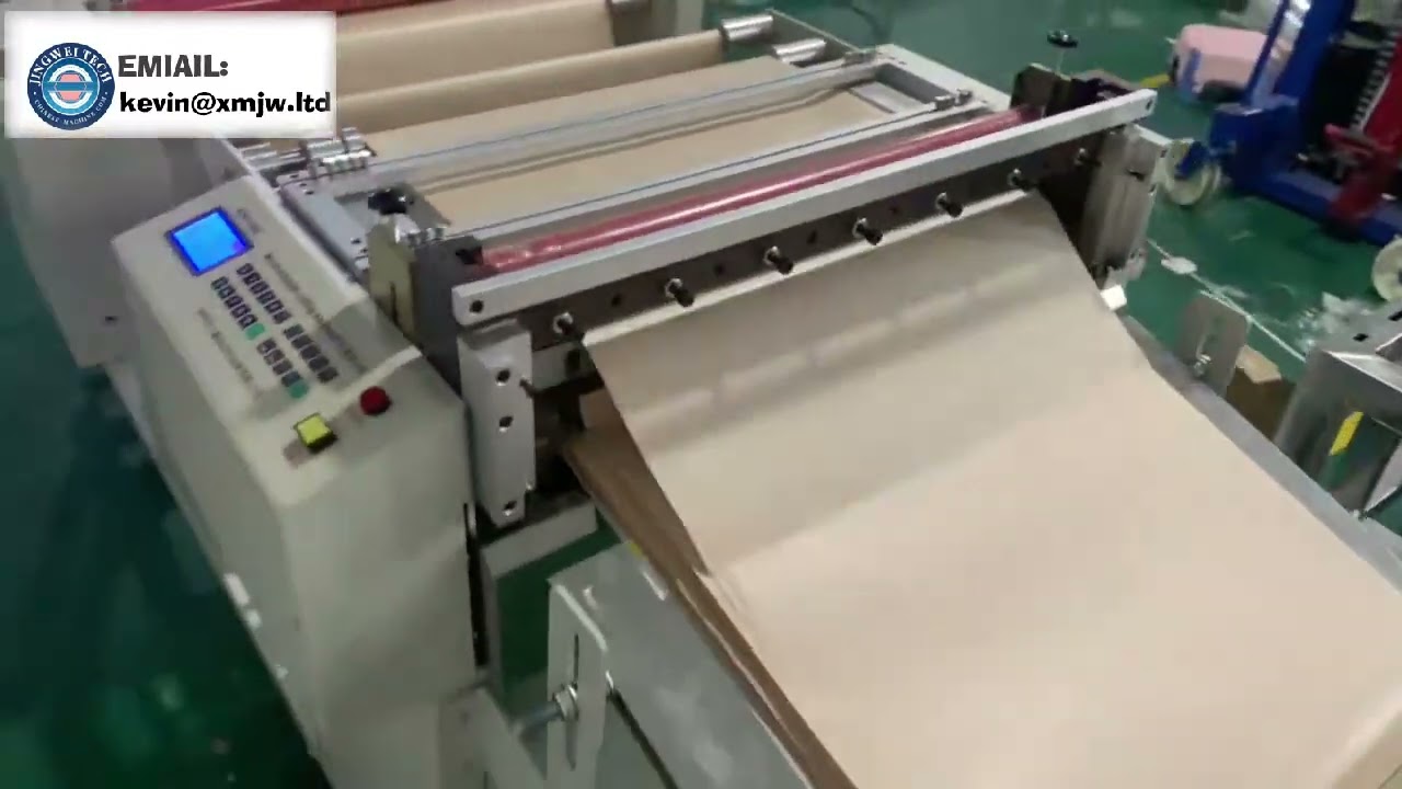 PVC-film & luftskum skärmaskin – A4 pappersklippning | Automatisk skärmaskin