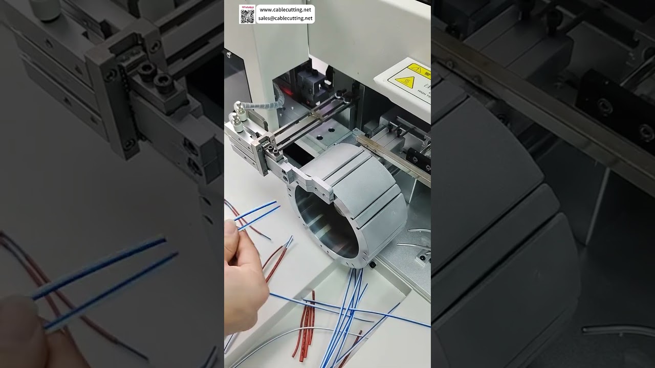 Maskins för färgbandsskrivning och rörinsättning – perfekt 70 mm parallellkabeljusteringsverktyg