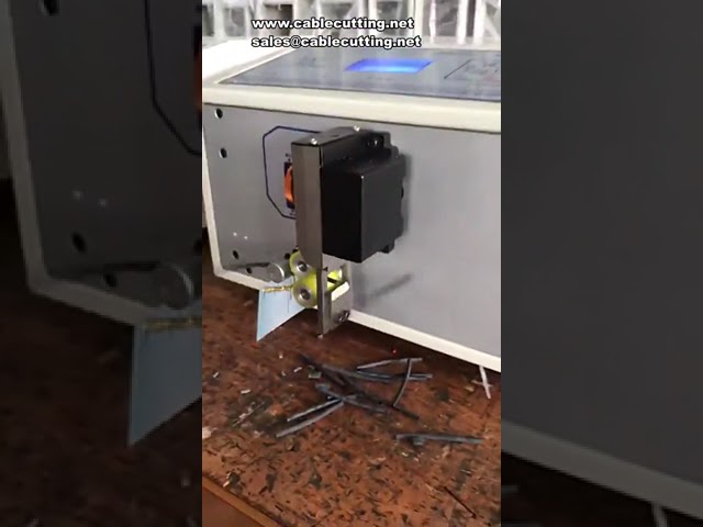 QG Automatisk tråd- och rörkapningsmaskin 200W – för PVC, silikon och elkablar