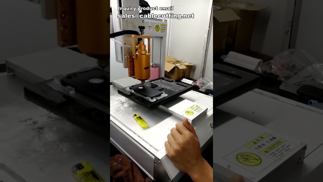 Kompakt 3-axlad automatisk limmaskin för silikon – 300 ml | Precisionsdispensering