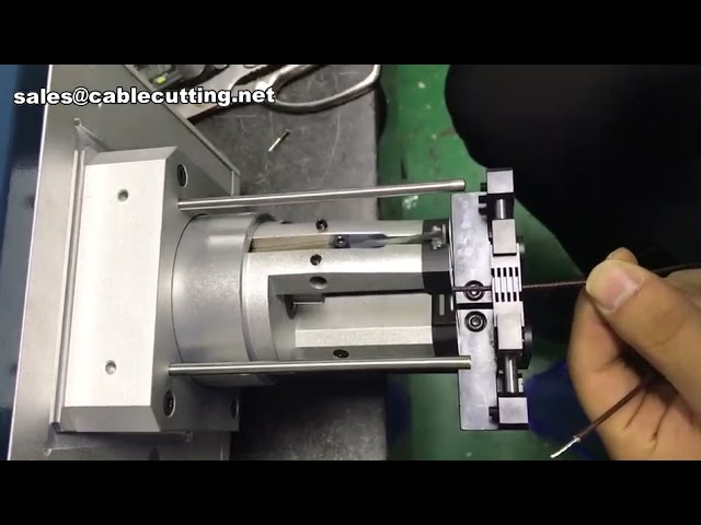 Effektiv koaxialavdragare – för precisionsavisolering av koaxial-, triaxial- och skärmade kablar