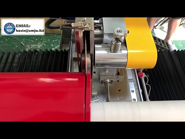 Skärmaskin för kraftpapper och non-woven rullar – Effektiv och precis