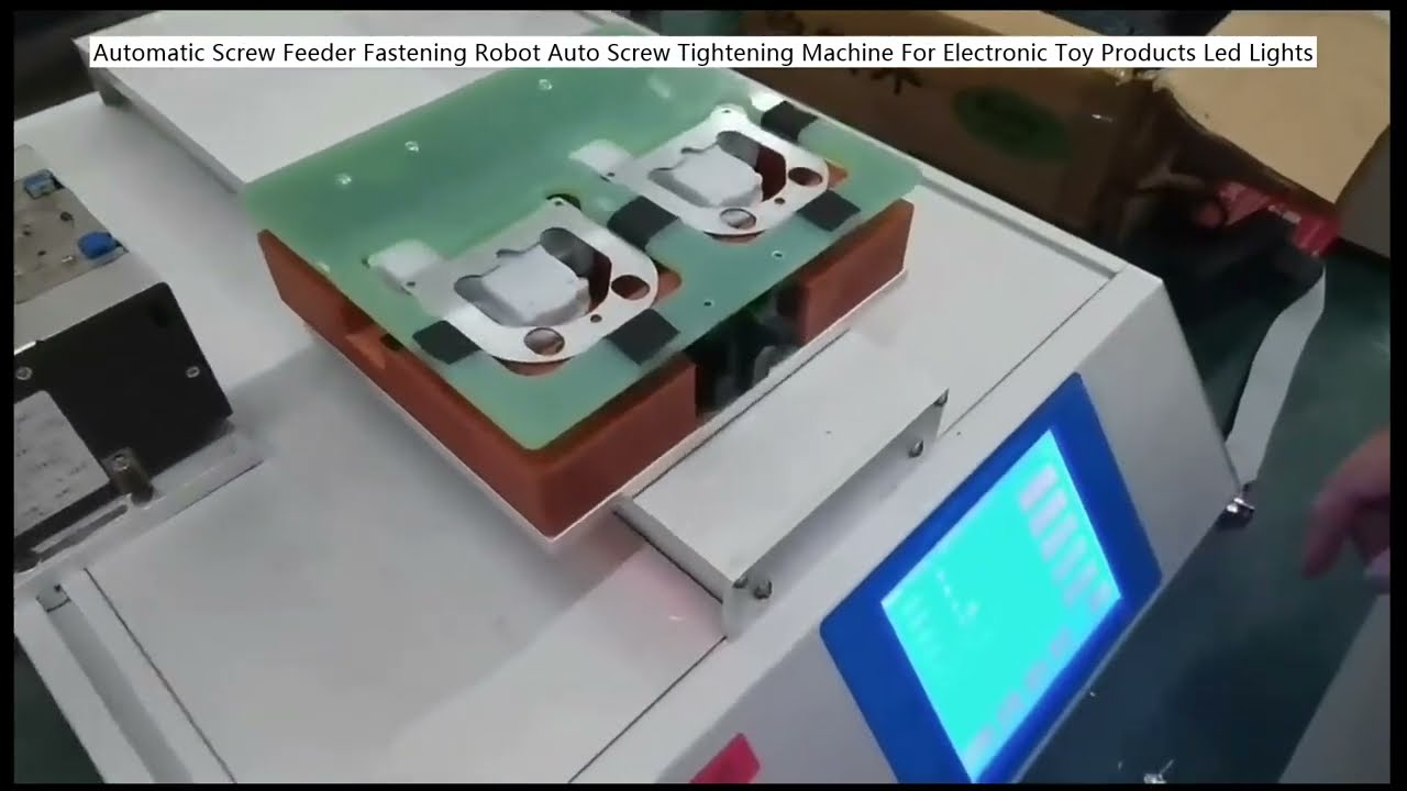 Automatisk skruvmatare & åtdragningsrobot – för elektronik, leksaker och LED-produkter