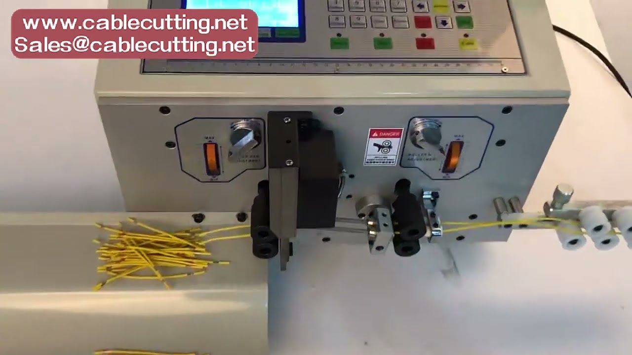 Automatisk avskalningsmaskin för datorledningar 0-1-4-5mm² – Strippning & kapning