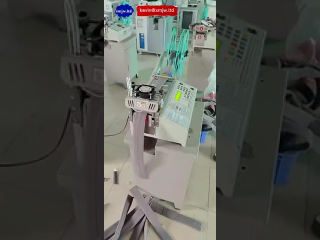 Automatisk maskin för PVC-försegling, etikettering och kapning av bomullsrullar