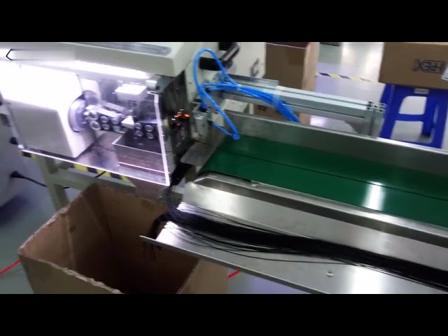 Spänningsfri koaxialkabelmatningsmaskin – effektiv automation