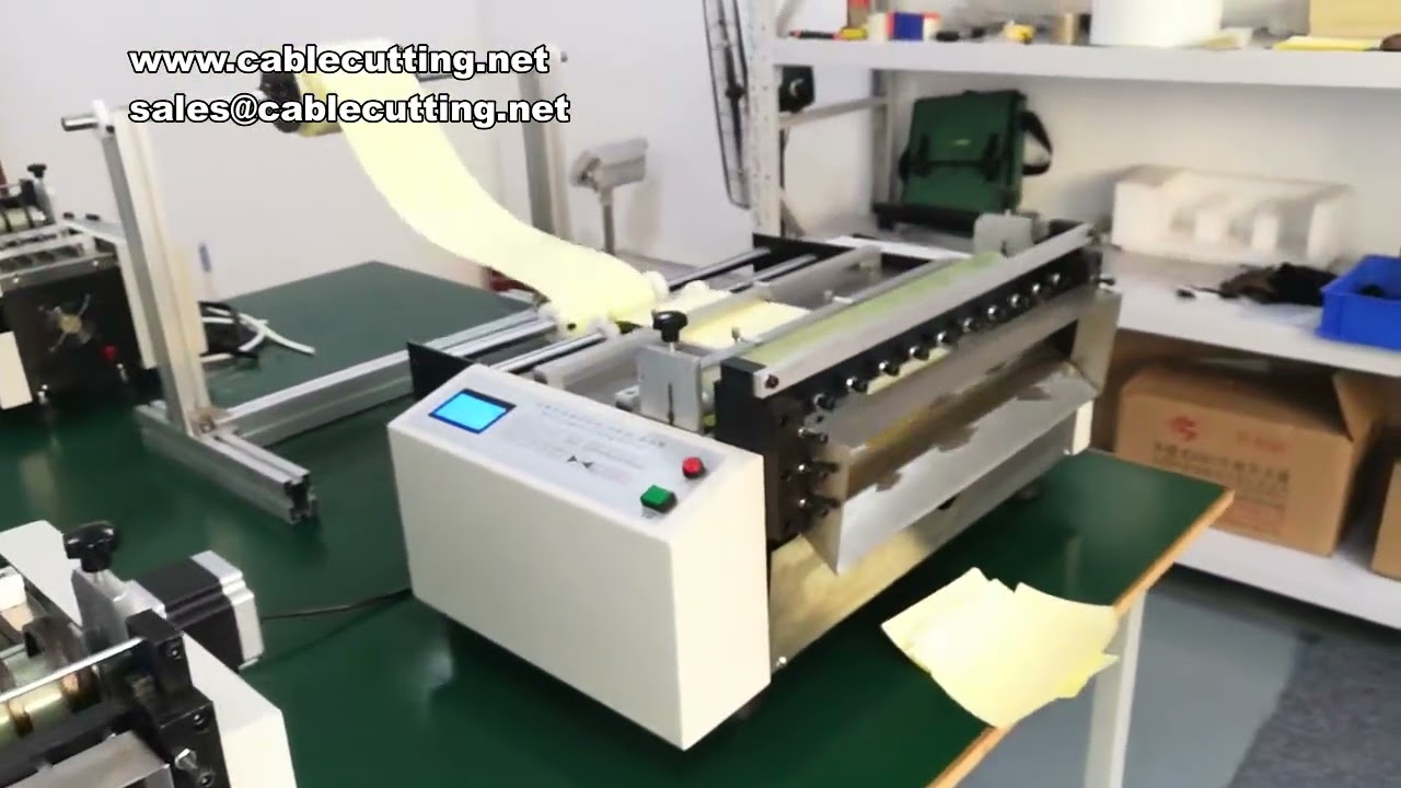 Automatisk PVC-filmkapningsmaskin – Skär PET & bubblfilm effektivt