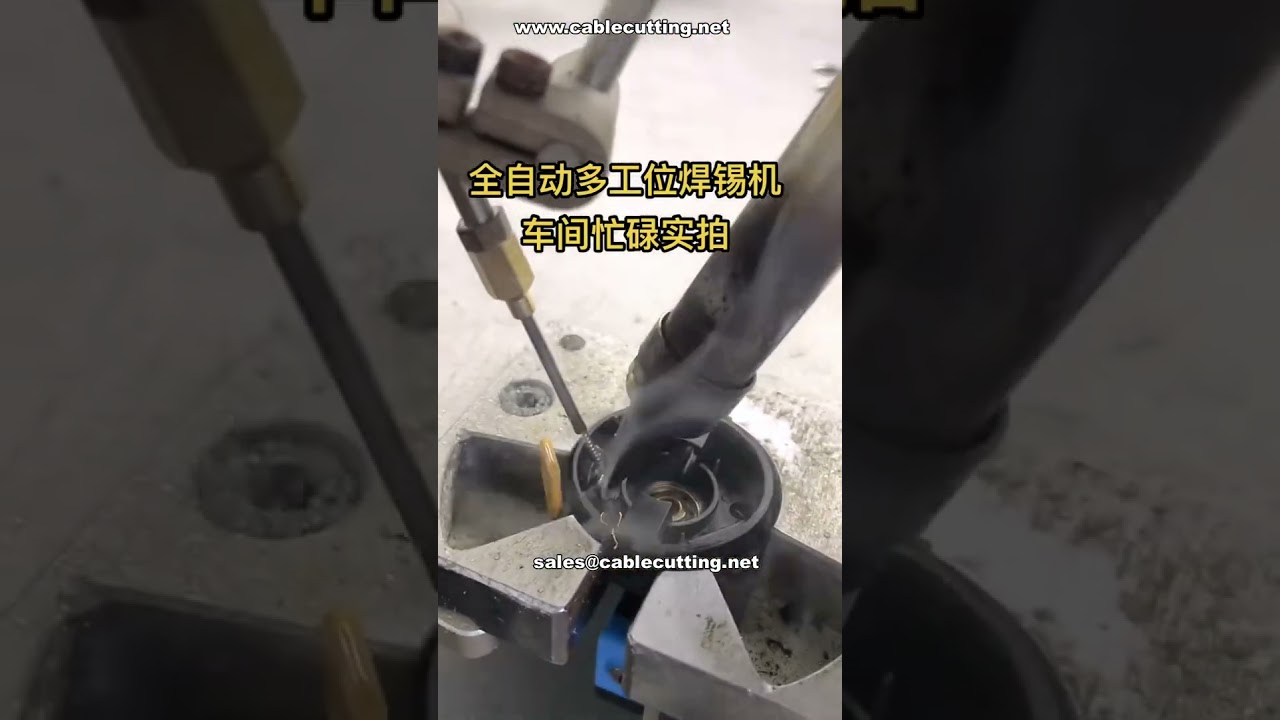 Kunddemo – Automatisk flerstationslödningsmaskin i full drift