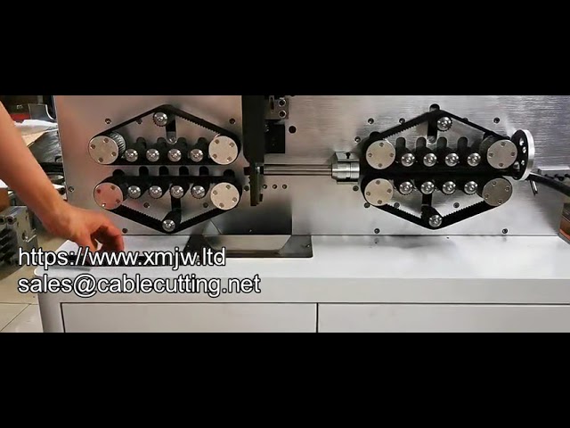 150 mm² kabelavskalningsmaskin för kablar upp till 131 mm ytterdiameter