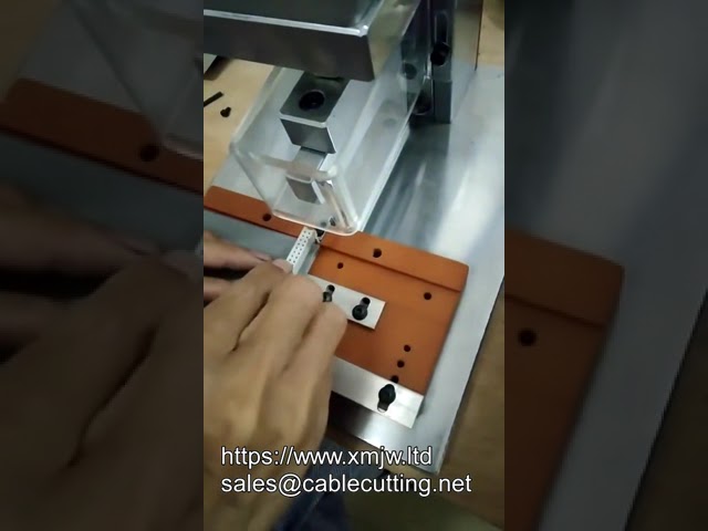 IDC-kontaktpressningsmaskin för flatkabelmontering