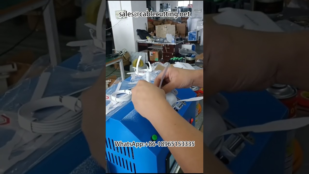 Automatisk kabelupprullnings- & avisoleringsmaskin – för datakablar, bilkablar & DIY-projekt