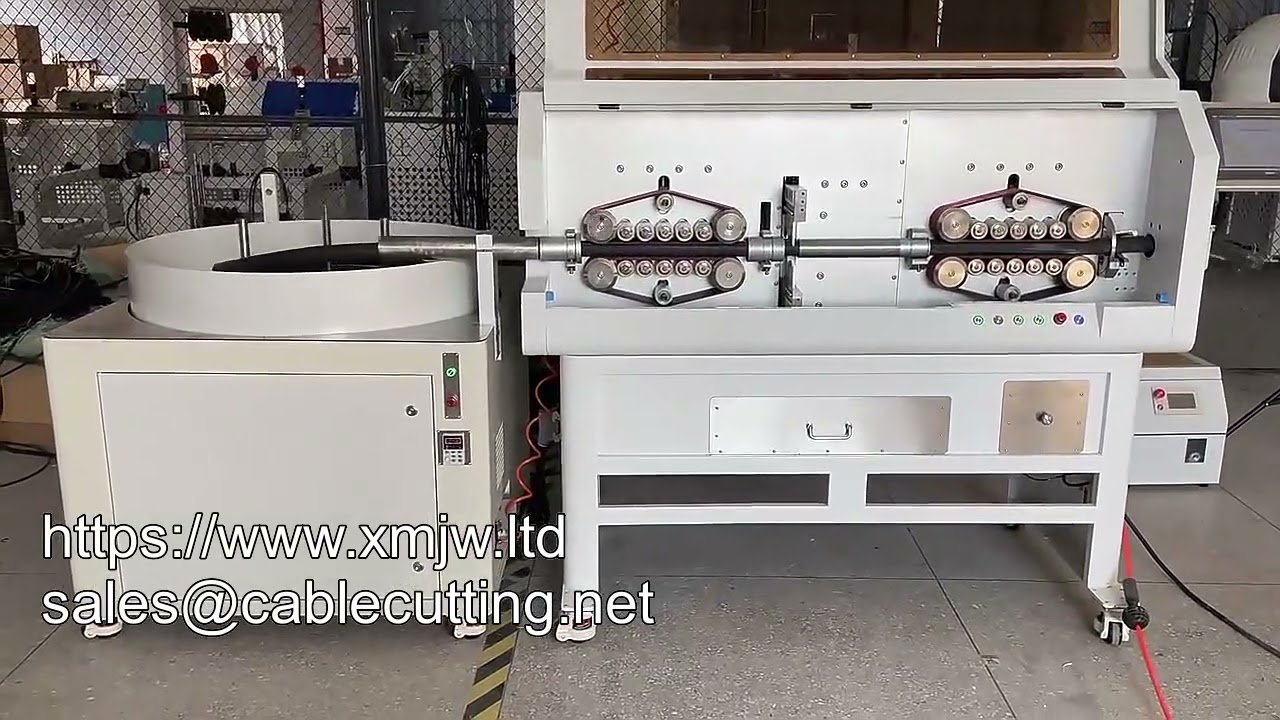 Automatisk stor kabelupprullare för skär- och avisoleringsmaskin 150mm²