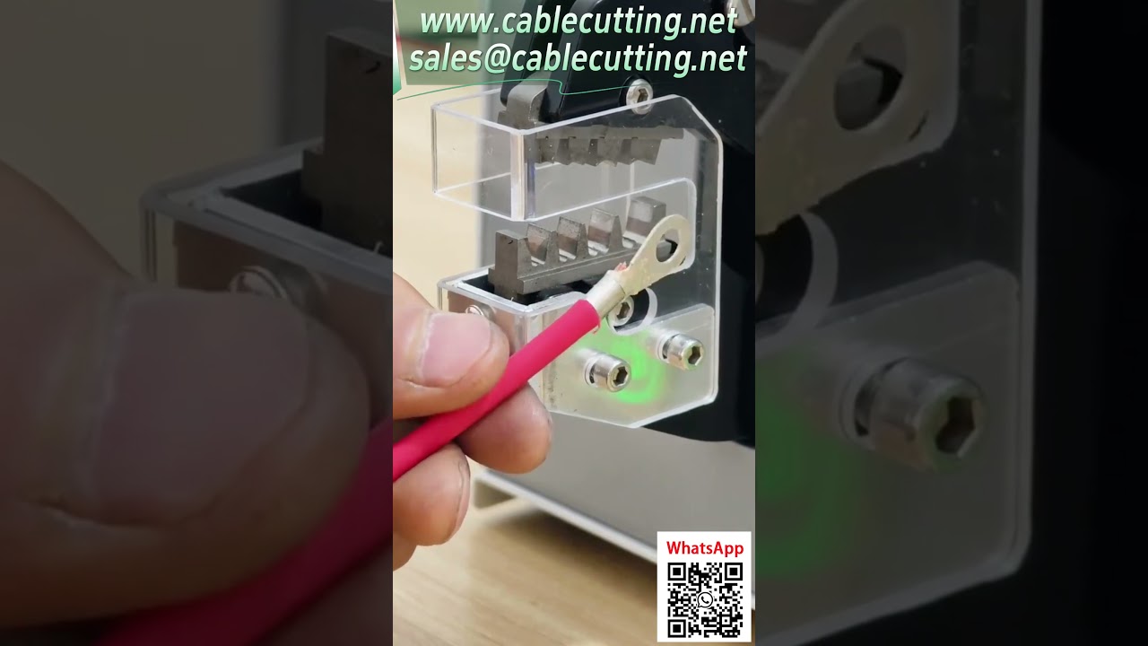 169 【65EC Elektrisk Kabelskotång】 0,25–16 mm² – Bytbar pressback för olika terminaler #Verktyg