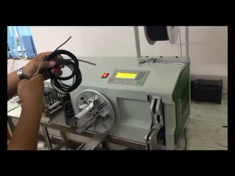 Effektiv automatisk coilnings- och bindningsmaskin med fix längd – WPM-212-FL-22